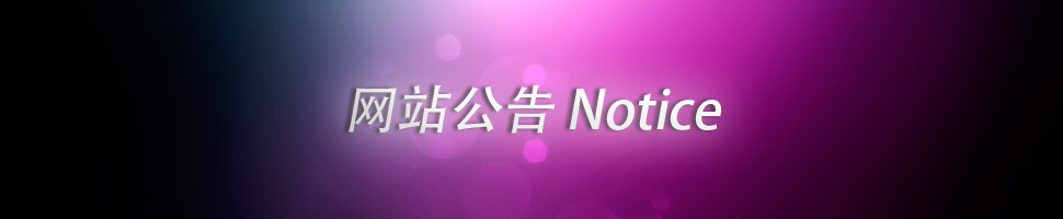 网站公告 网站公告